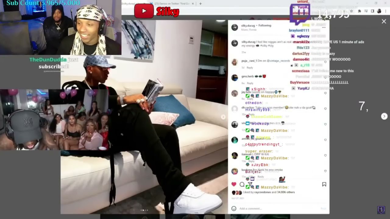 Silky Reacts To Kai's Sleepover Baddies Rating Him