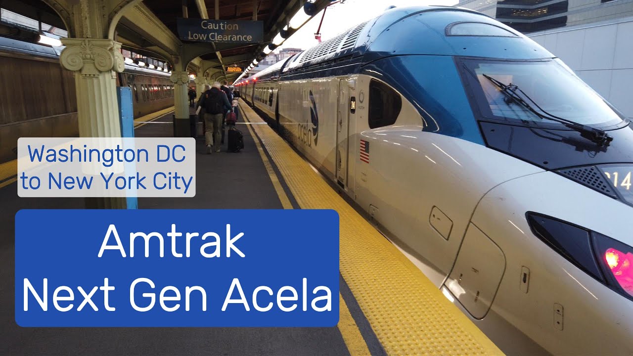 Amtrak: Acela нового поколения в первом классе