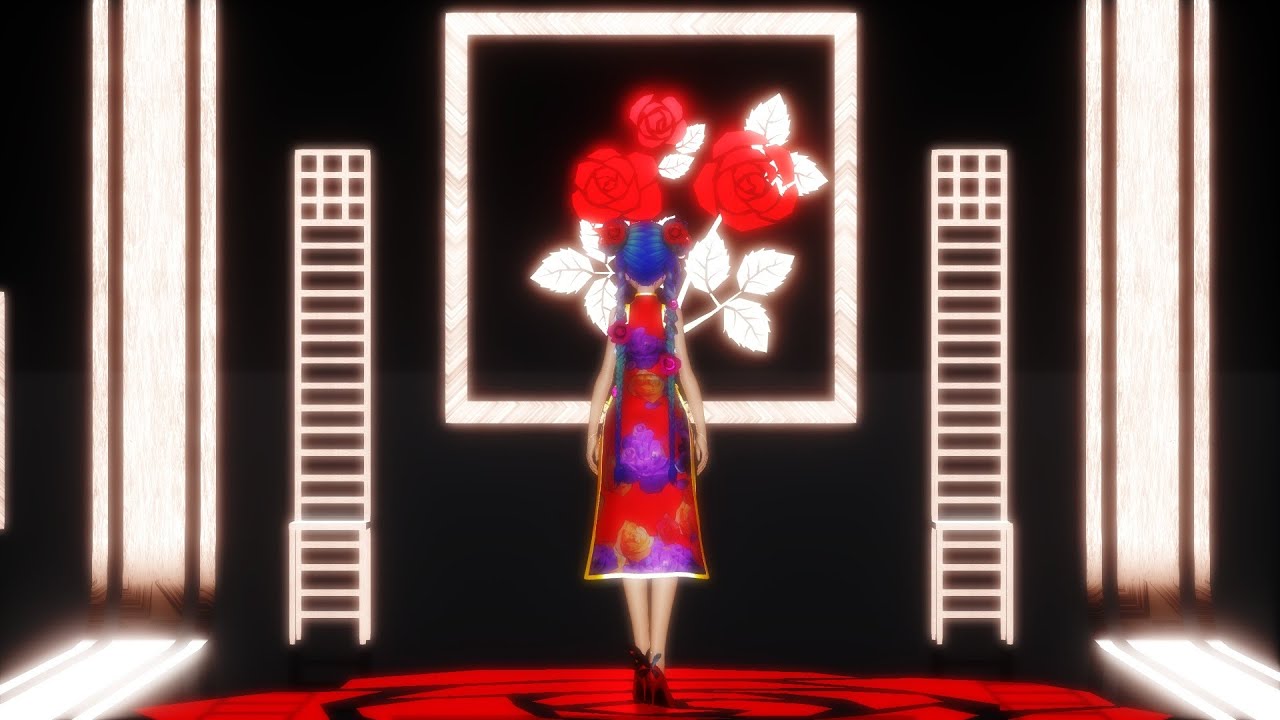 【MMD】RedRose  初音ミク