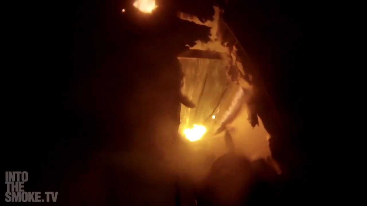 Newark 2 Alarm Fire 1st Due Ladder Helmet Cam
