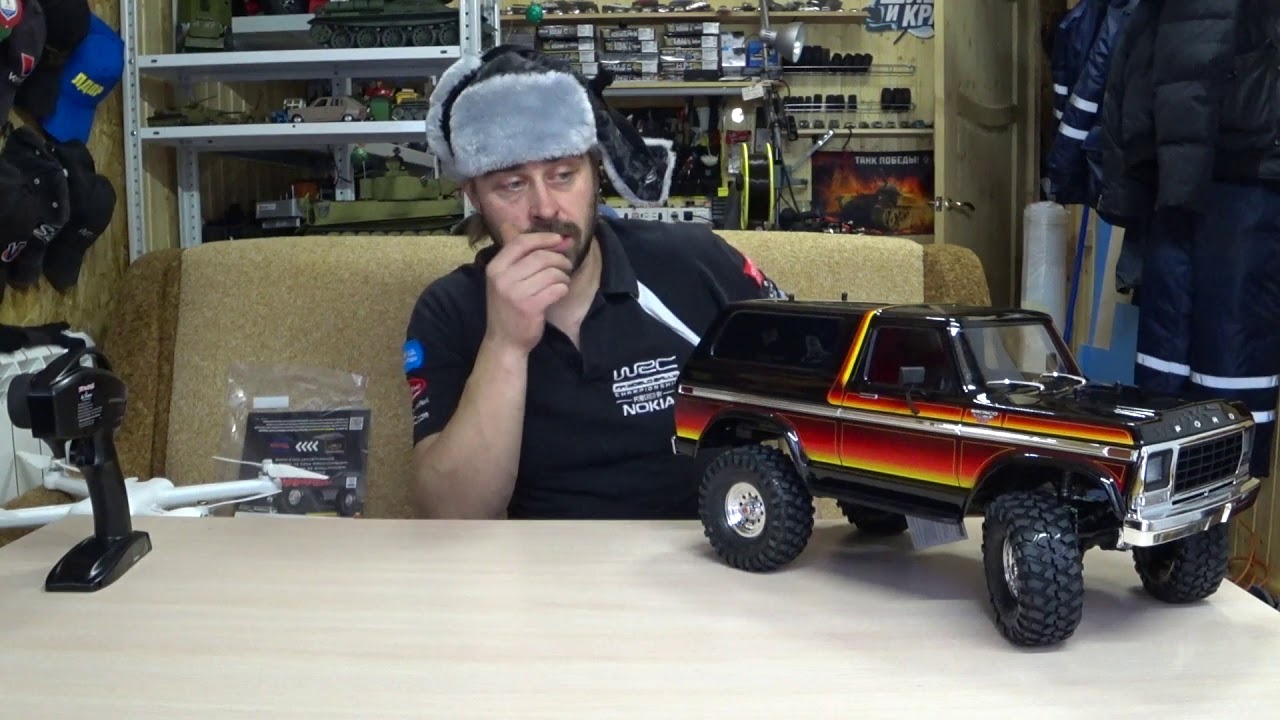 Самый лучший копийный лексановый кузов для трофийки.TRAXXAS TRX-4 Ford Bronco XLT Ranger 1/10 4WD