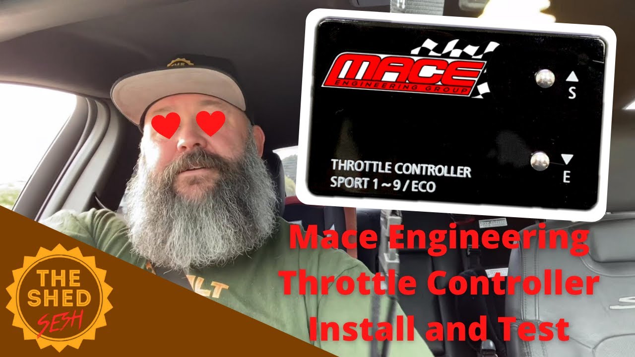 Mace Engineering Throttle Controller install and test | The Shed Sesh
