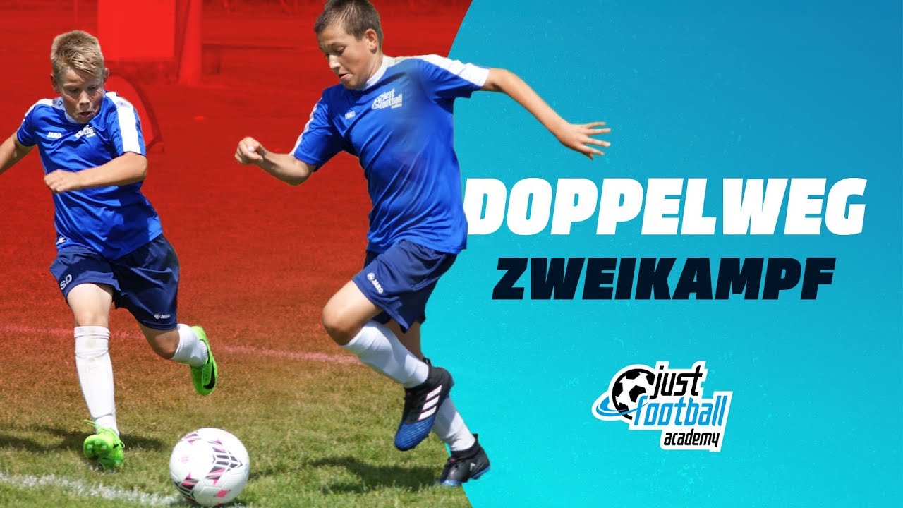 Fussballtraining: Doppelweg - Zweikampfschulung - Taktik