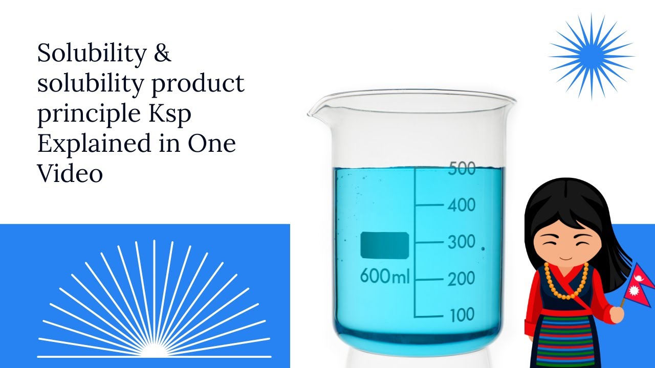 Solubility and Solubility Product Principle | Class 12 Chemistry  One Shot Lecture in Nepali