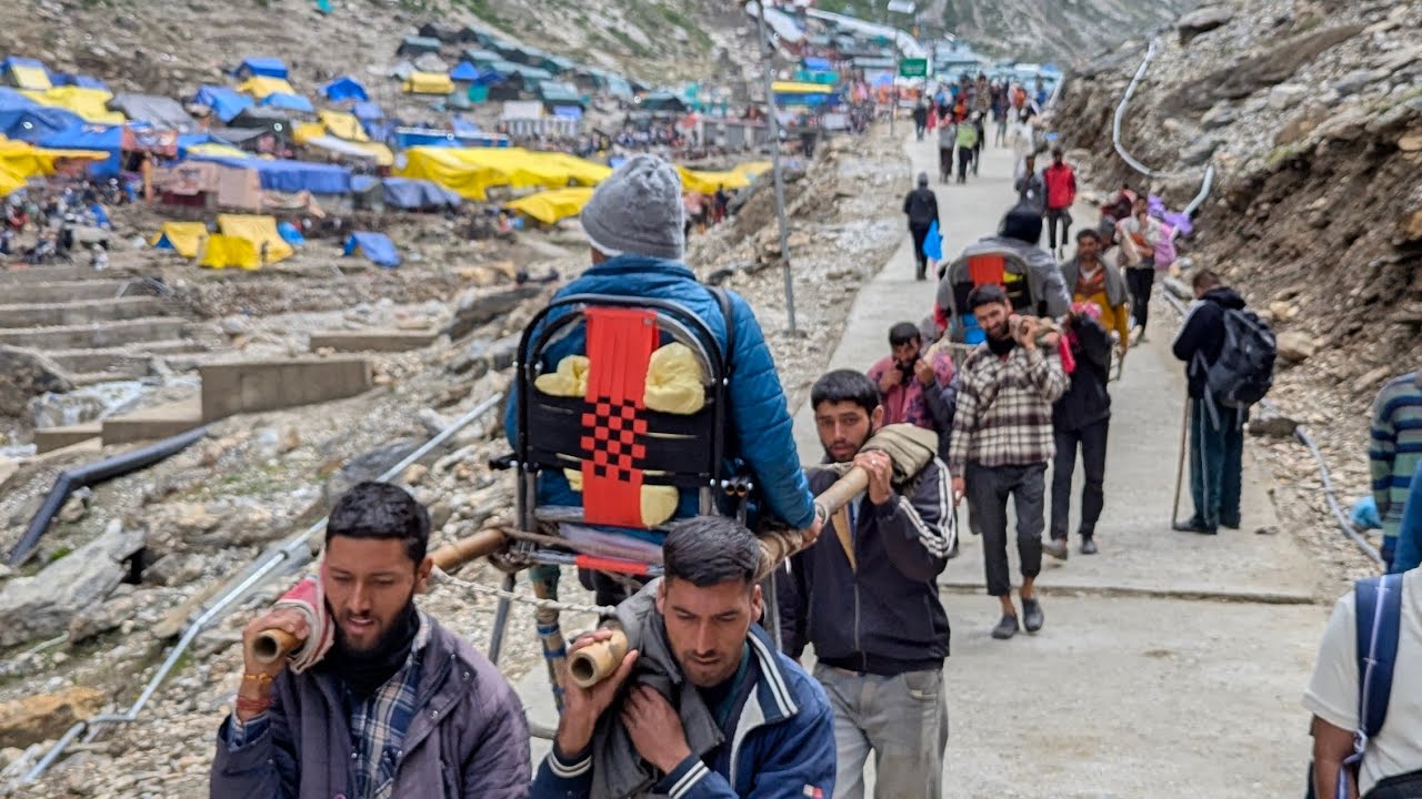 Amarnath yatra via Baltal & Jammu kashmir tour by Car,  Srinagar, Sonmarg  & Baltal