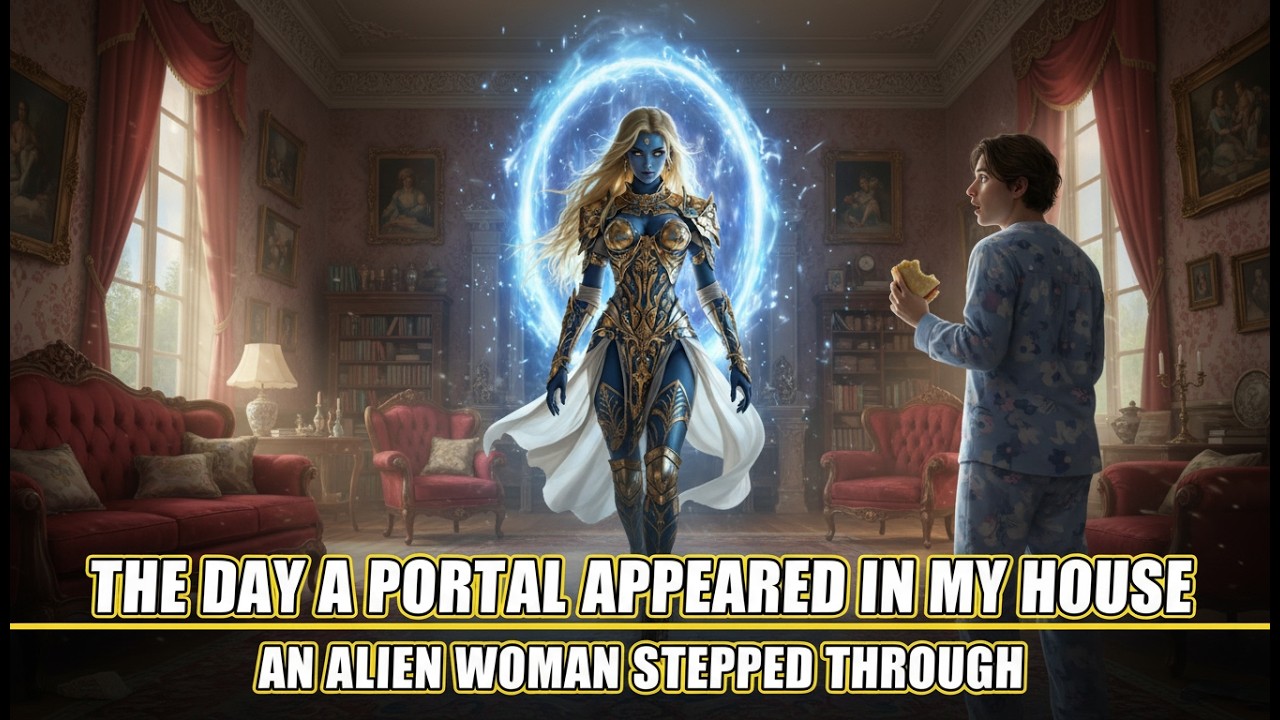 The Day a Portal Appeared in My House, an Alien Woman Stepped Through