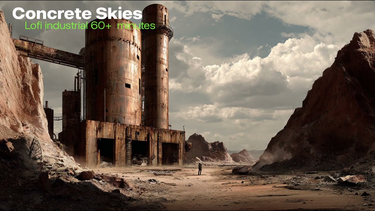 Concrete skies - Industrial lofi to game or workout to.