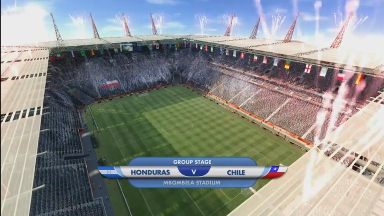 2010 FIFA World Cup Match 15 - Honduras v Chile / Gameplay PlayStation 3 (PS3)