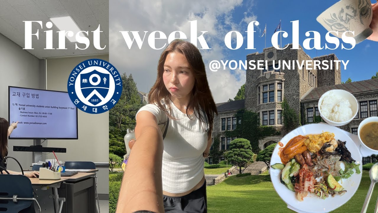 FIRST WEEK OF CLASS @YONSEI UNIVERSITY |new friends, crashing out, DDP light show, CIEE trip, etc.