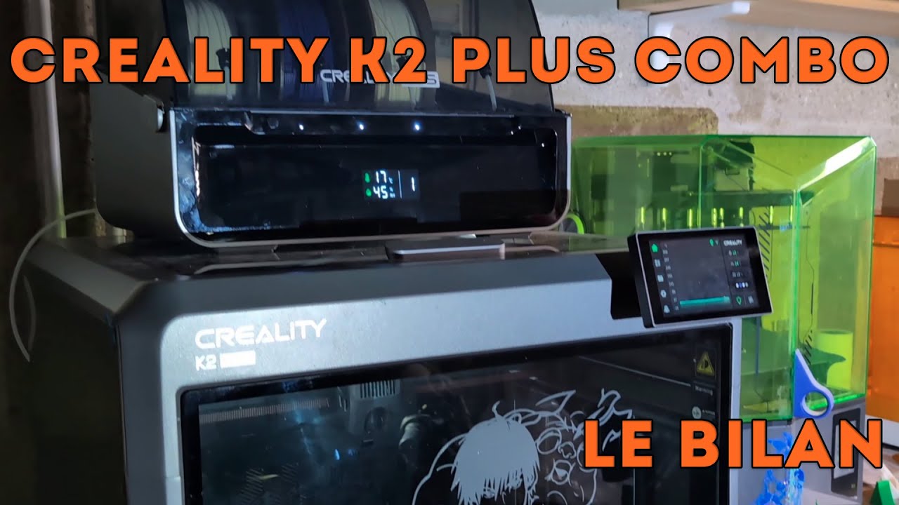 Тест Creality K2 Plus Combo CFS : итоги спустя 3 месяца и 450 часов печати