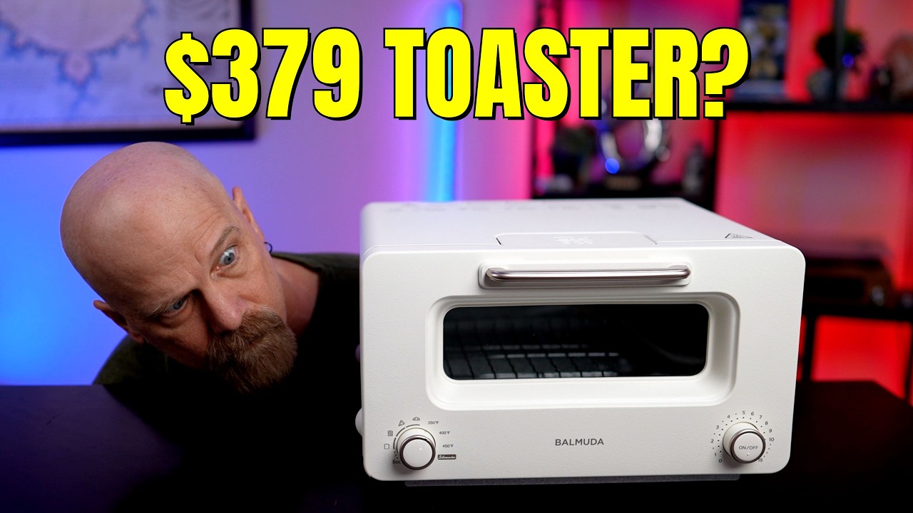$379 for Toast? Testing the Balmuda Toaster Pro!