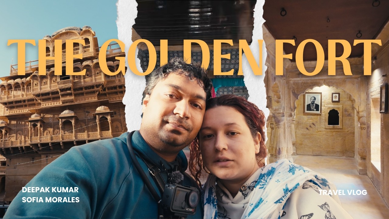 Exploring World's Largest Living Fort and The Palaces of the Kings and Queens | Jaisalmer day 1