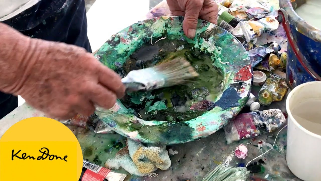 Ken Done: Magnolia tree to the mandarin fish