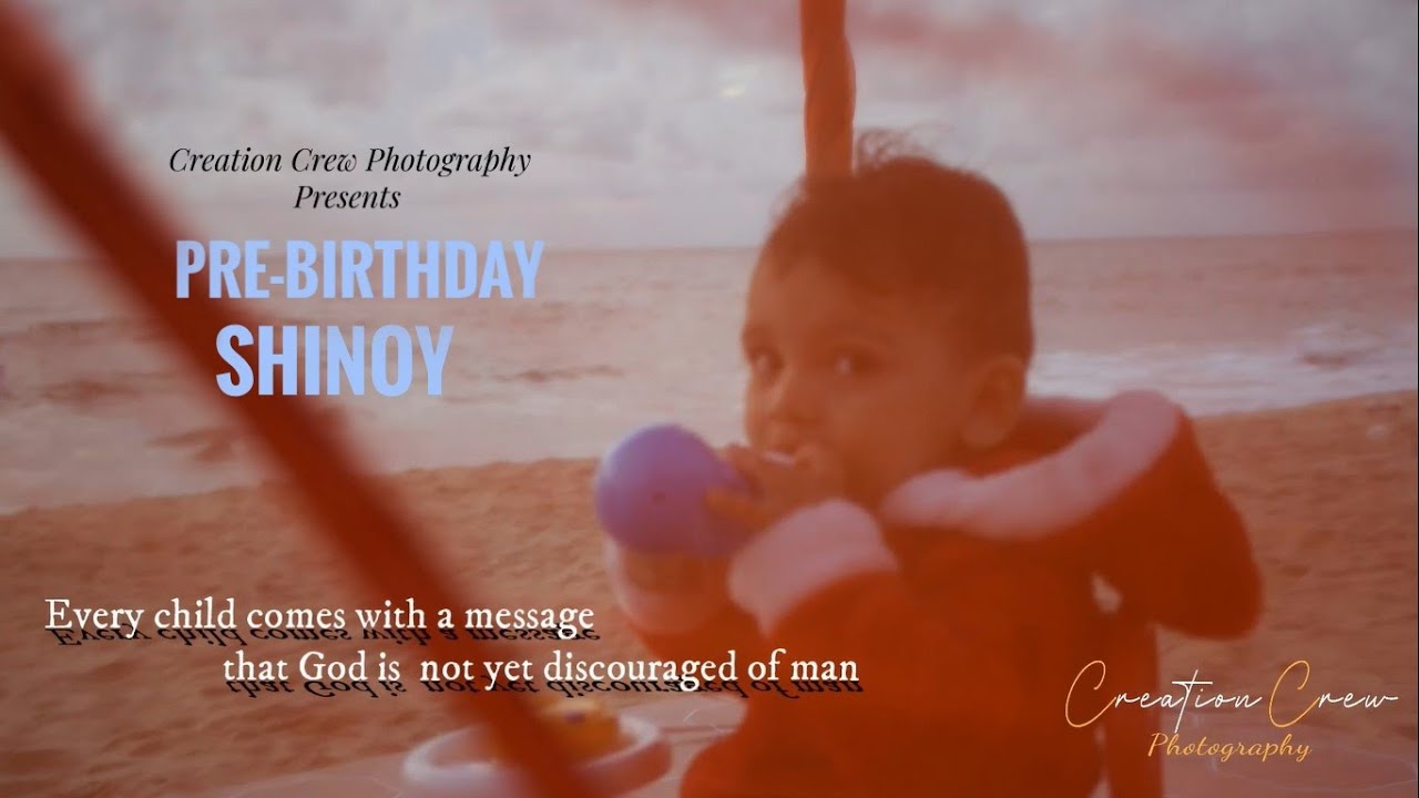 1st pre birthday shoot |Shinoy Rodrigues | Baby cinematic video 2021
