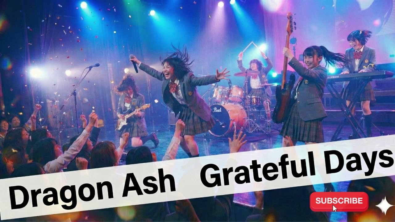 Dragon Ash　Grateful Days｜Japanese Girls AI Rock Band｜邦楽カバー