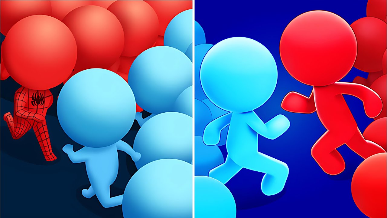 Looking Good Count Master 3D Vs CountStickman 3D 🌈🌈Walkthrough Mobile Gameplay HT12