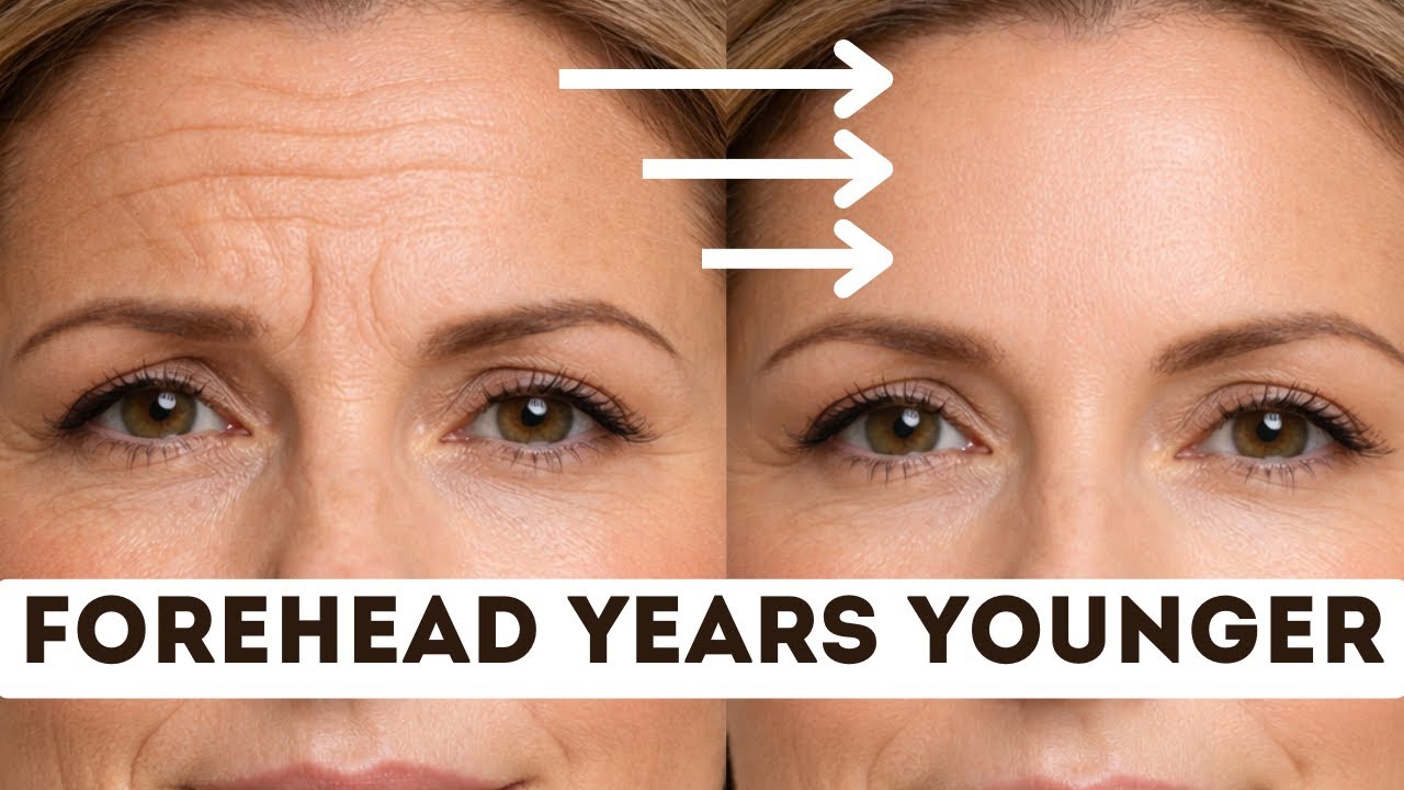 Make Your Forehead Look Years Younger — Intense Massage Technique