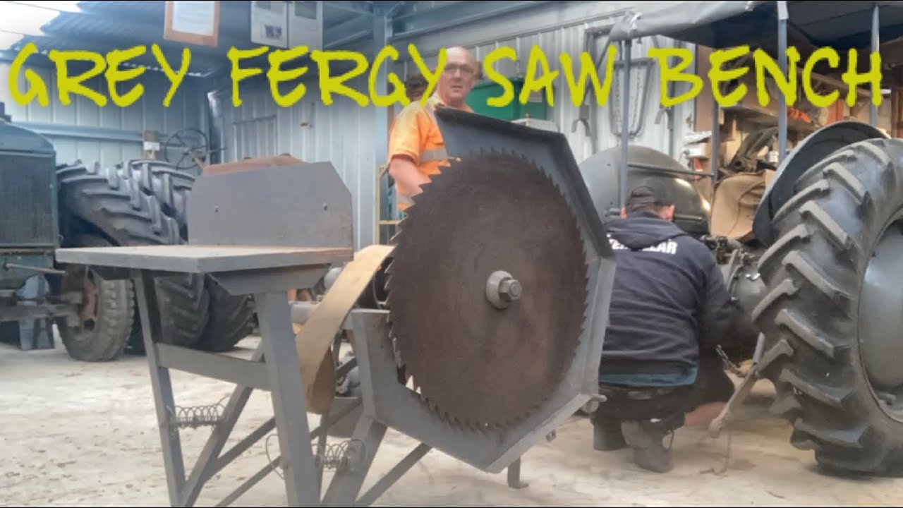 Ferguson TEA20 carb clean and saw bench