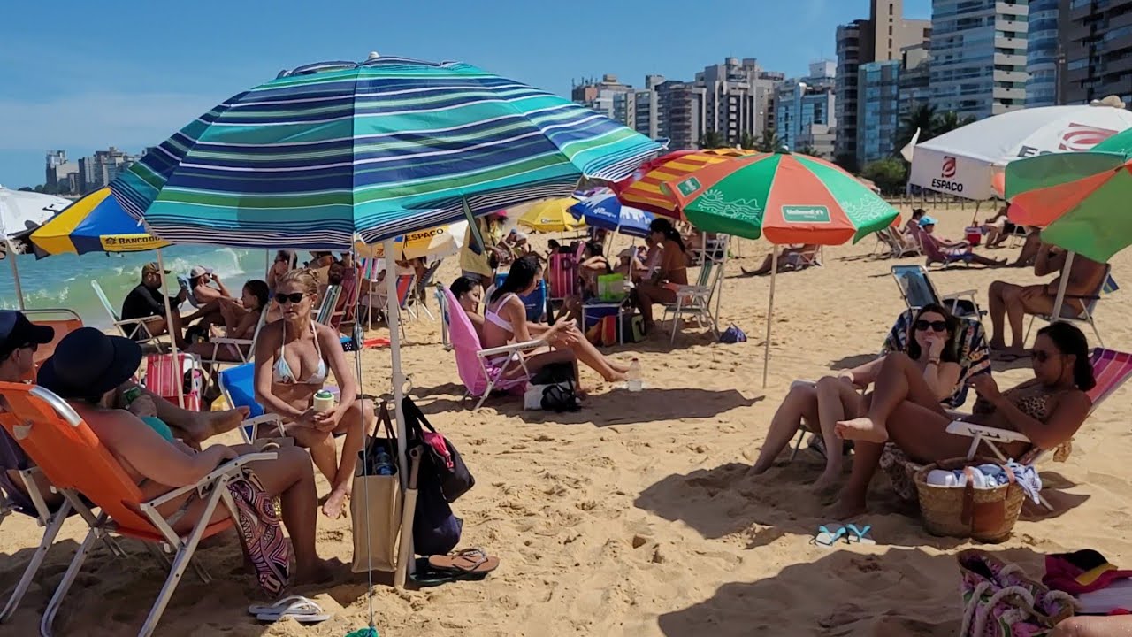 PRAIA DA COSTA - Vila Velha, Espírito Santo - Brasil [ 4K ] março/2022