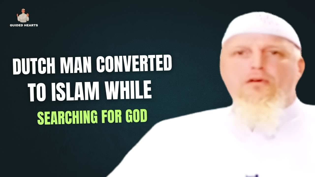 DUTCH MAN'S SEARCH FOR GOD MADE HIM CONVERT TO ISLAM !