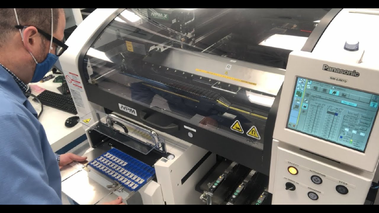 CHANGING JEDEC TRAYS ON AN SMT PICK & PLACE