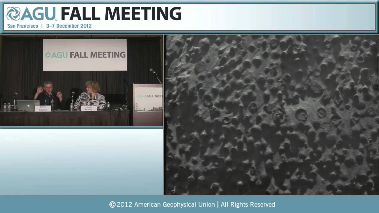 Fall Meeting 2012 Press Conference: Mars Rover Opportunity's Investigations at Endeavour Crater