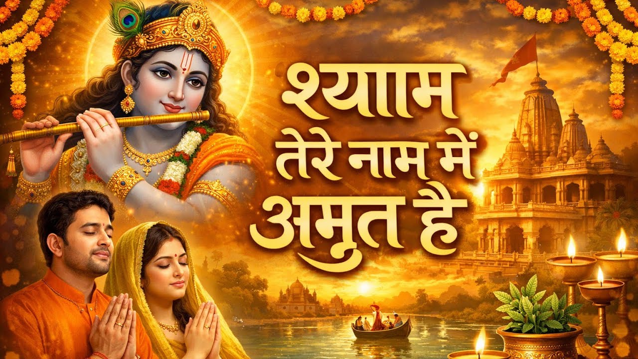 🪔 श्याम तेरे नाम में अमृत है | Shyaam Tere Naam Mein Amrit Hai | Latest Krishna Bhajan | Bhakt song