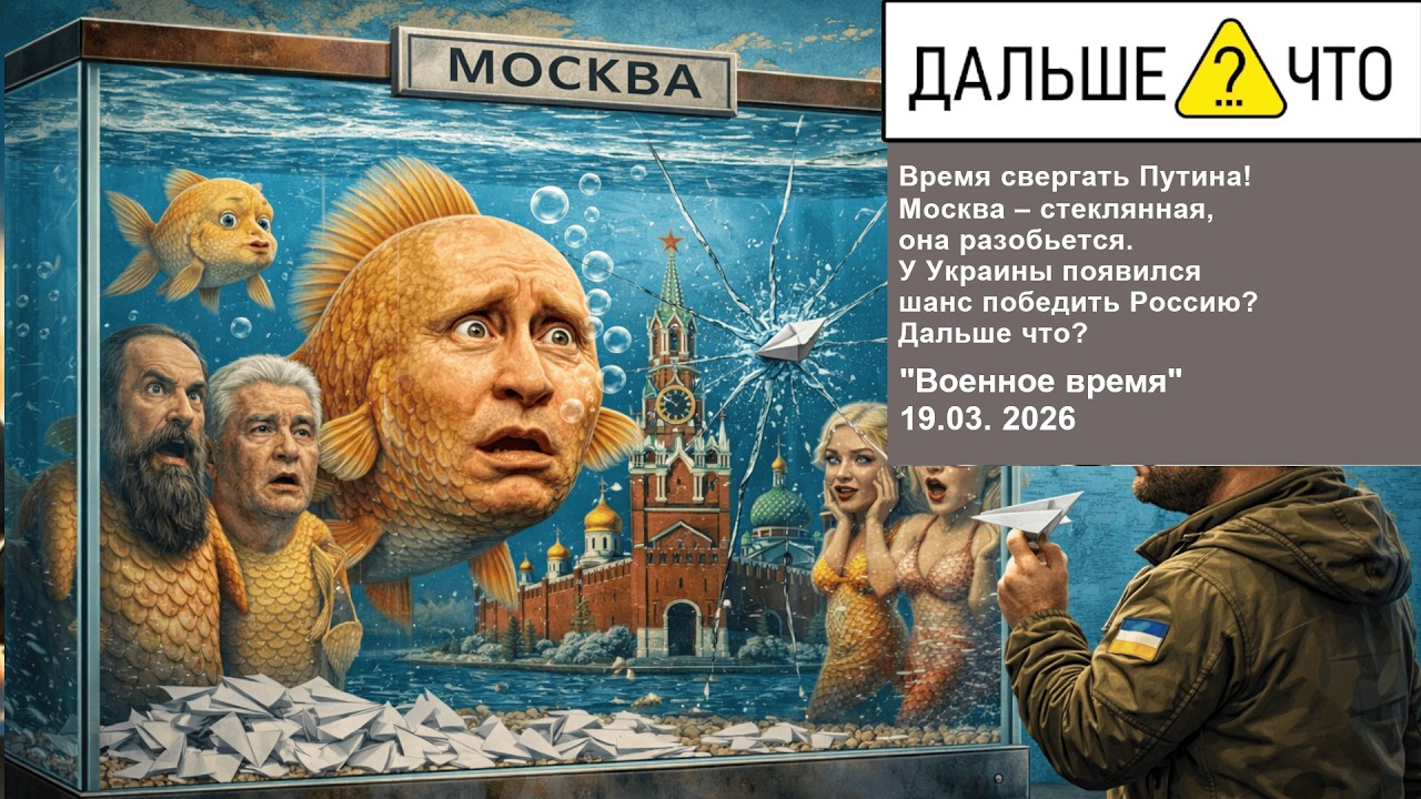 Время свергать Путина! Москва – стеклянная, она разобьется. У Украины есть шанс победить Россию?