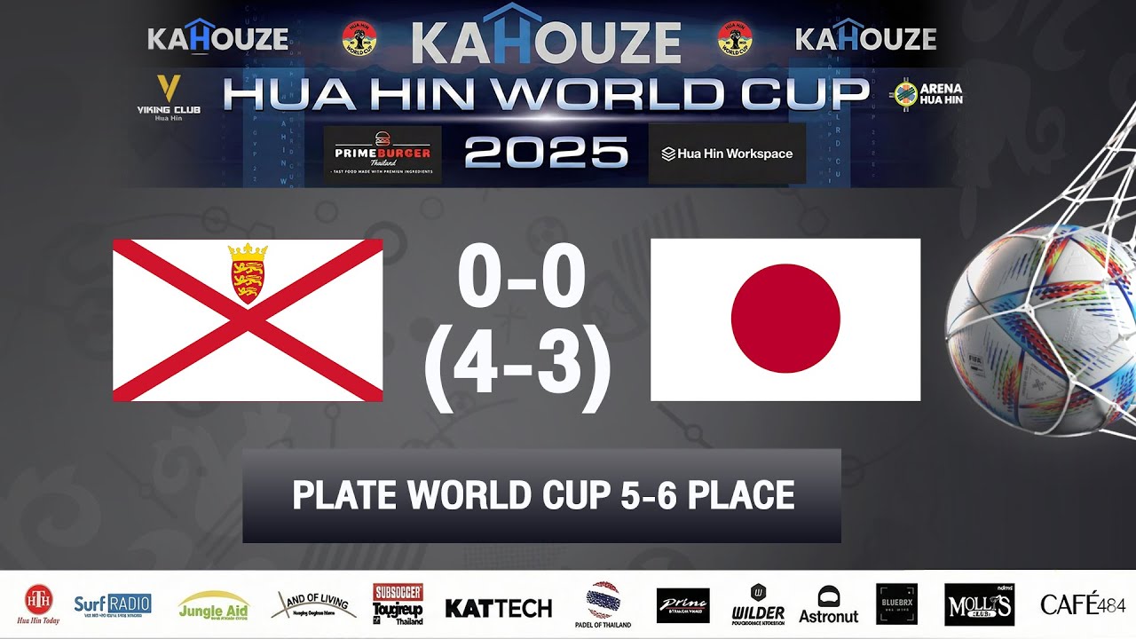 JERSEY ISLAND  0(4-3)0  JAPAN , PLATE WORLD CUP 5-6 PLACE