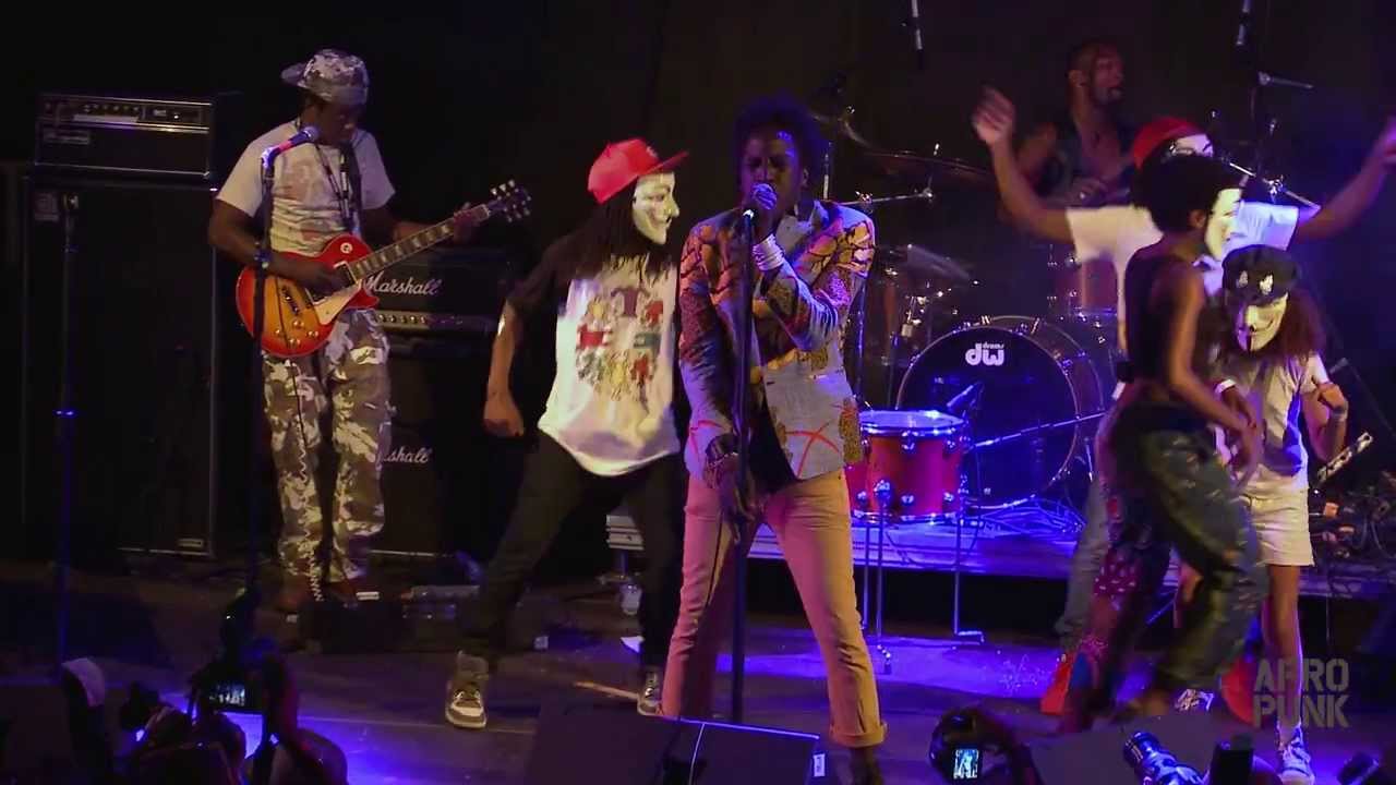 Saul Williams performs 