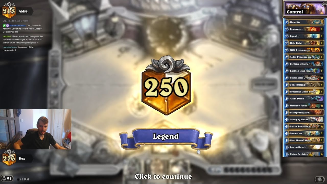 Hearthstone: Classic Updated Control Paladin!