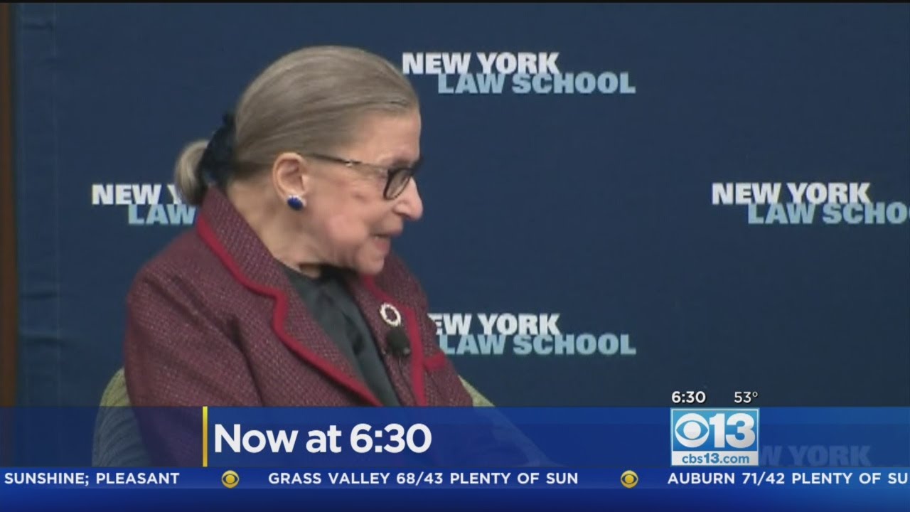 Justice Ruth Bader Ginsburg Fractures 3 Ribs After Falling