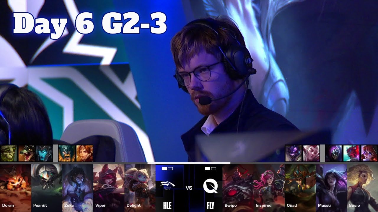 HLE vs FLY - Game 3 | Day 6 LoL Worlds 2024 Swiss Stage | Hanwha Life vs FlyQuest G3 full