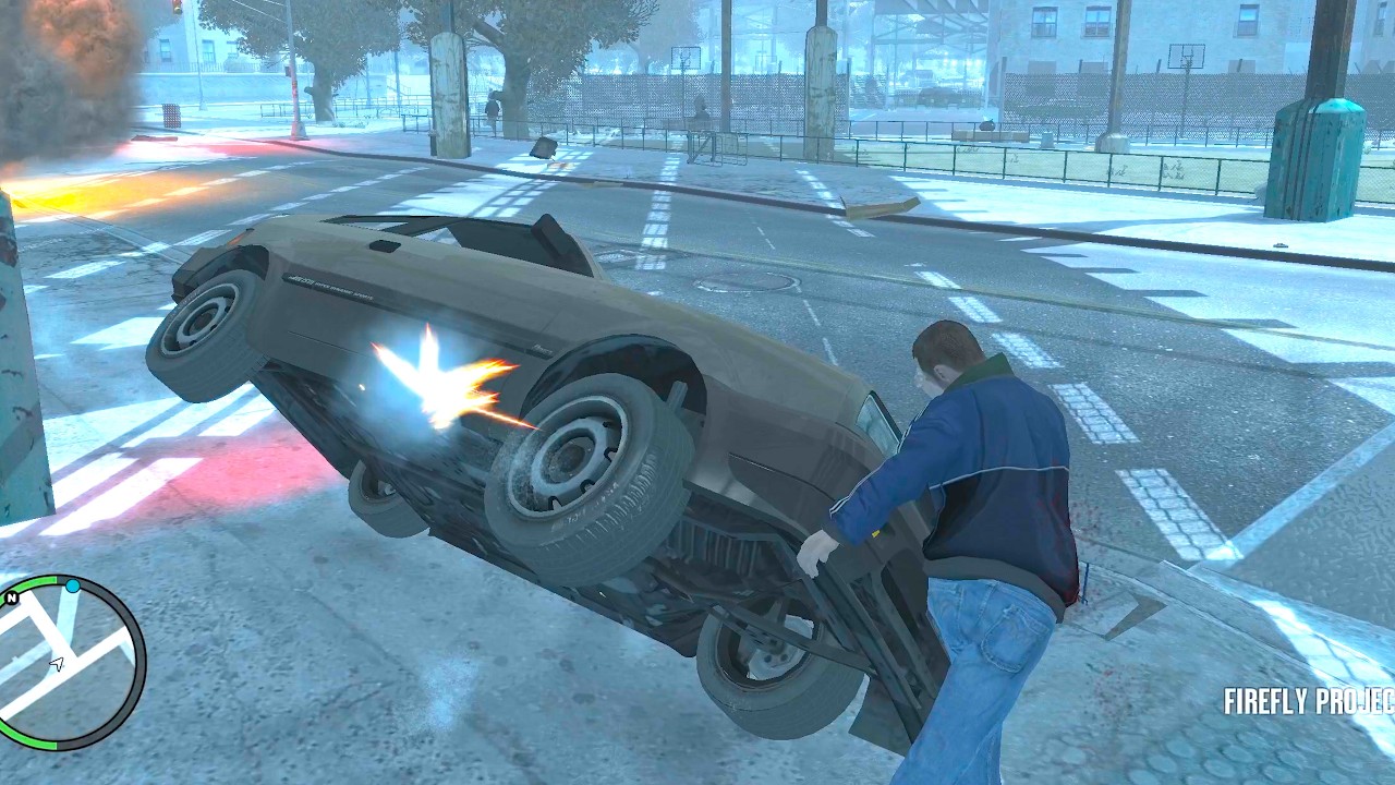GTA 4 but the traffic is 9999999% FASTER