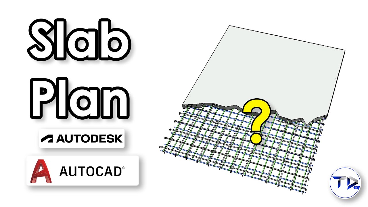ПЛАН АРМИРОВАНИЯ ПЛИТЫ (AutoCAD Architecture 2024) Часть 1