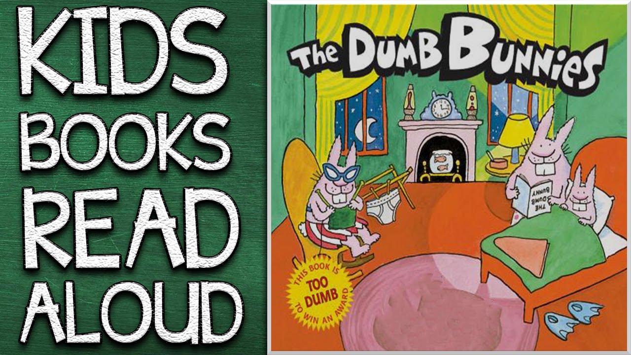 😂 THE DUMB BUNNIES - FUNNY KIDS BOOK READ ALOUD - READ WITH ME STORYTIME FOR KIDS