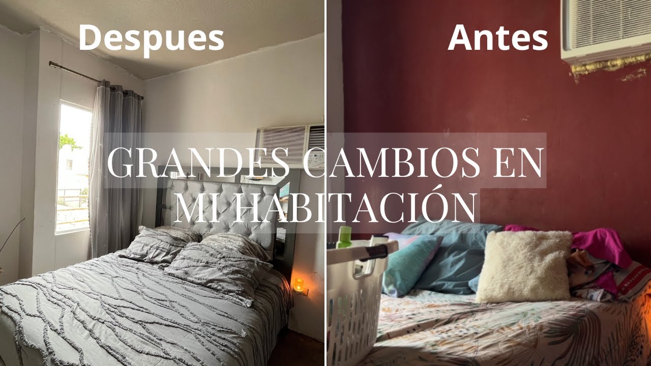 Remodelé mi habitación pequeña | Transformando espacios en casa Infonavit.