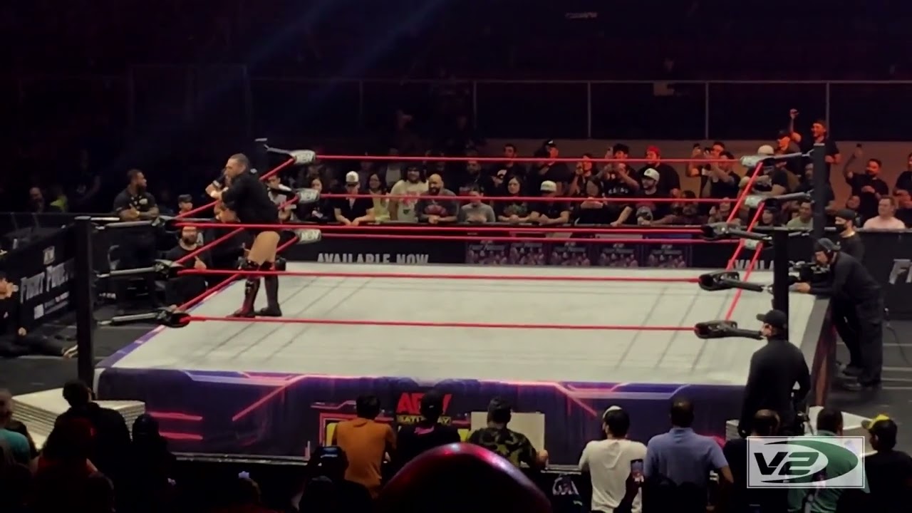 Bryan Danielson talks to the Edinburg/RGV crowd - AEW Collision 2.3.24