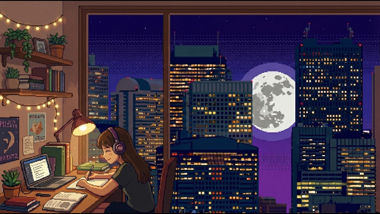 Late Night Study Jazz 🎷 Cozy & Relaxing Music for Focus