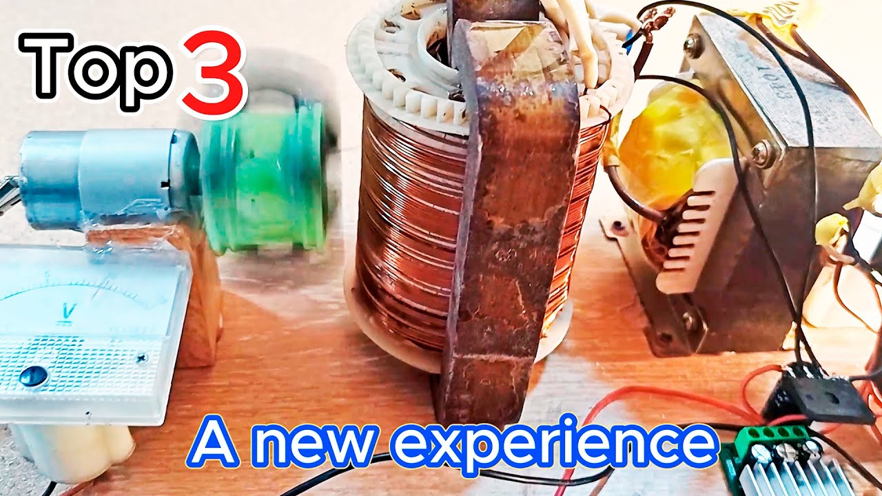 Top 3 New generator experiments.How to do it in the simplest cases?