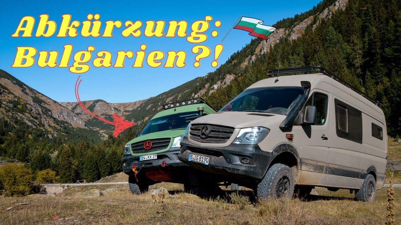OFFROAD in Bulgarien?! 🇧🇬🤔 / Zwei Sprinter 4x4 im Gelände 🚐💨