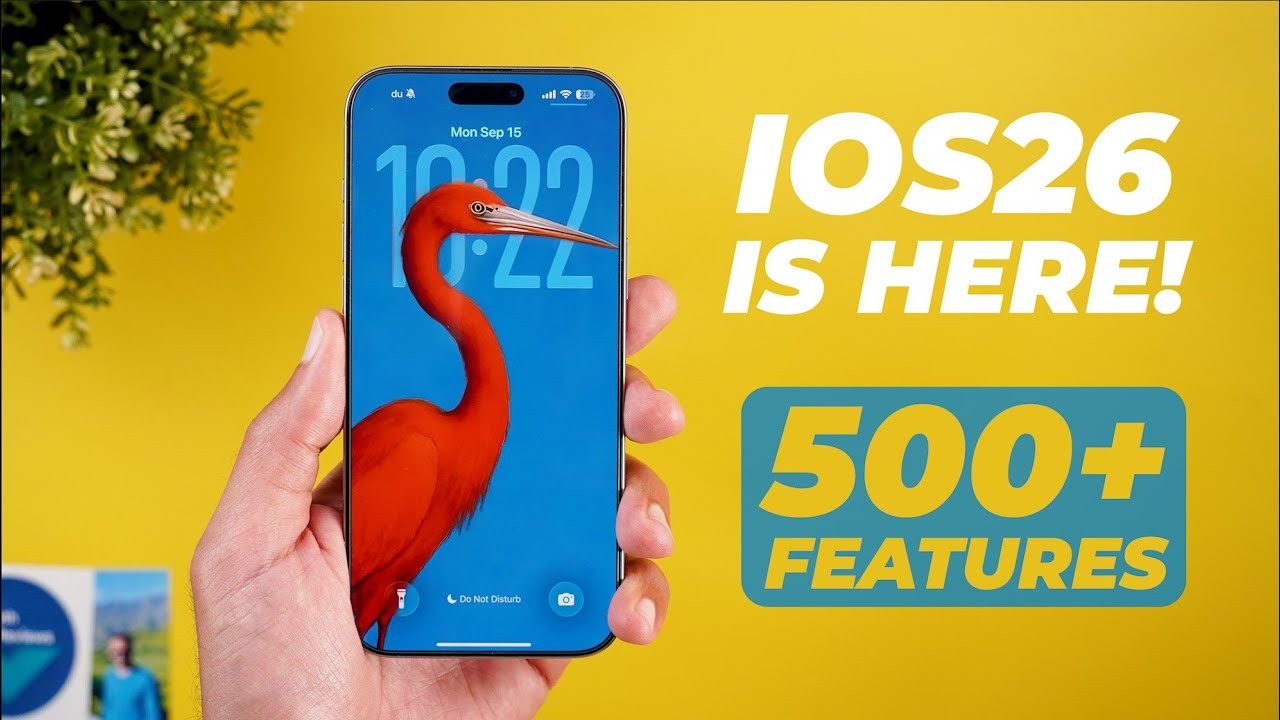 iOS 26 Official Release – 500+ New Features & Biggest iPhone Update Yet!