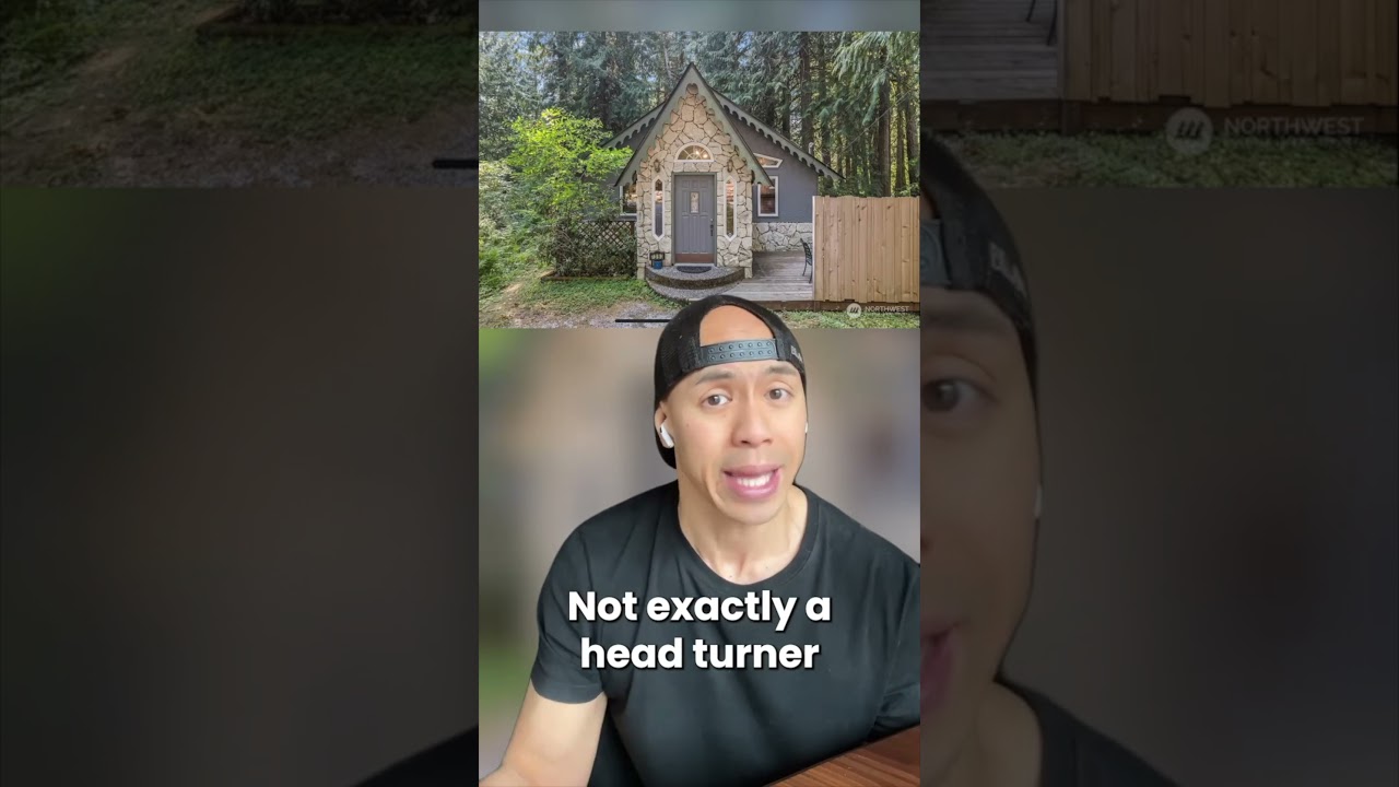 Transforming Tiny Cabin making $17k/yr to $112k/yr #architecture #airbnb #interiordesign #tinyhouse