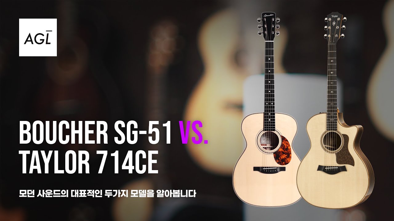 [어갤TV] 어갤기어스 EP 23. 부셸 SG-51 vs 테일러 714ce