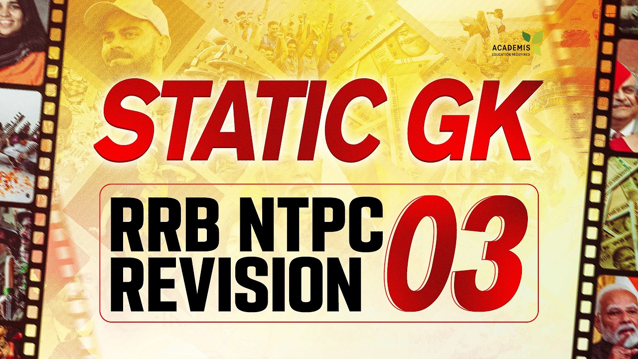 RRB NTPC Static GK Class - TRANSPORTATION