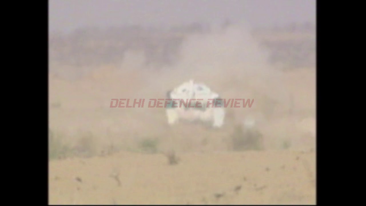 Day time trial of DRDO's MPATGM in guidance mode