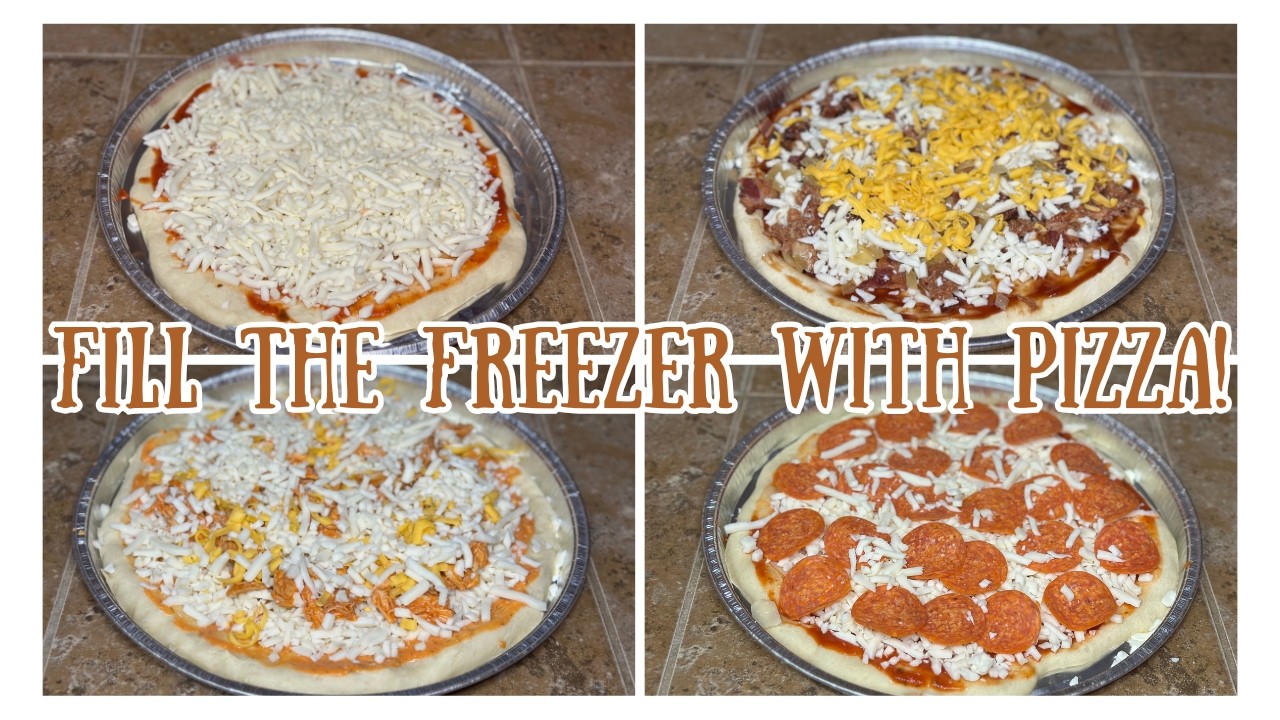 The Ultimate Freezer Pizza Prep!
