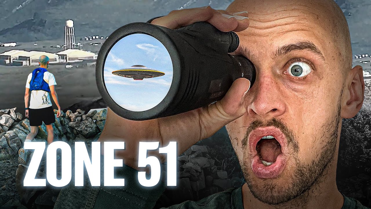 J’ai filmé LA ZONE 51 (et on la voit bien) (part2)