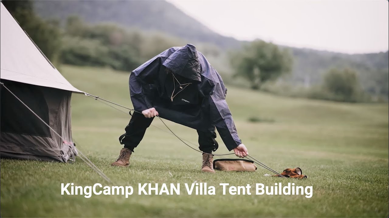 KingCamp Khan Villa Tent Building Video