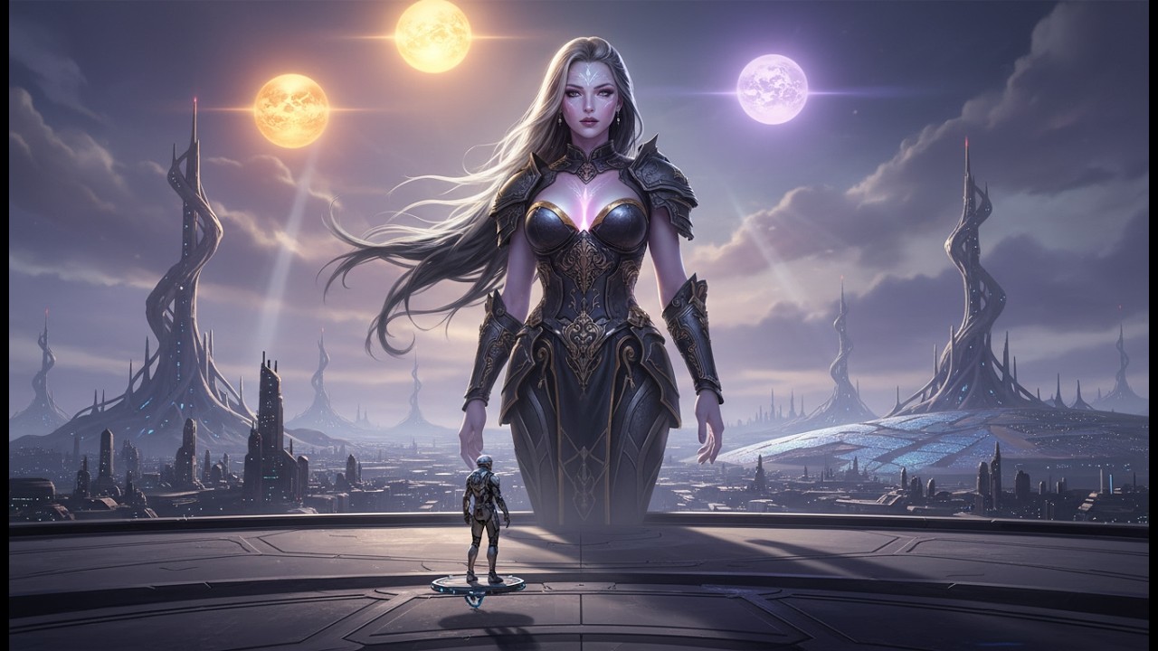 Alien Giantess was humiliated for being unable to reproduce until he appeared and changed everything